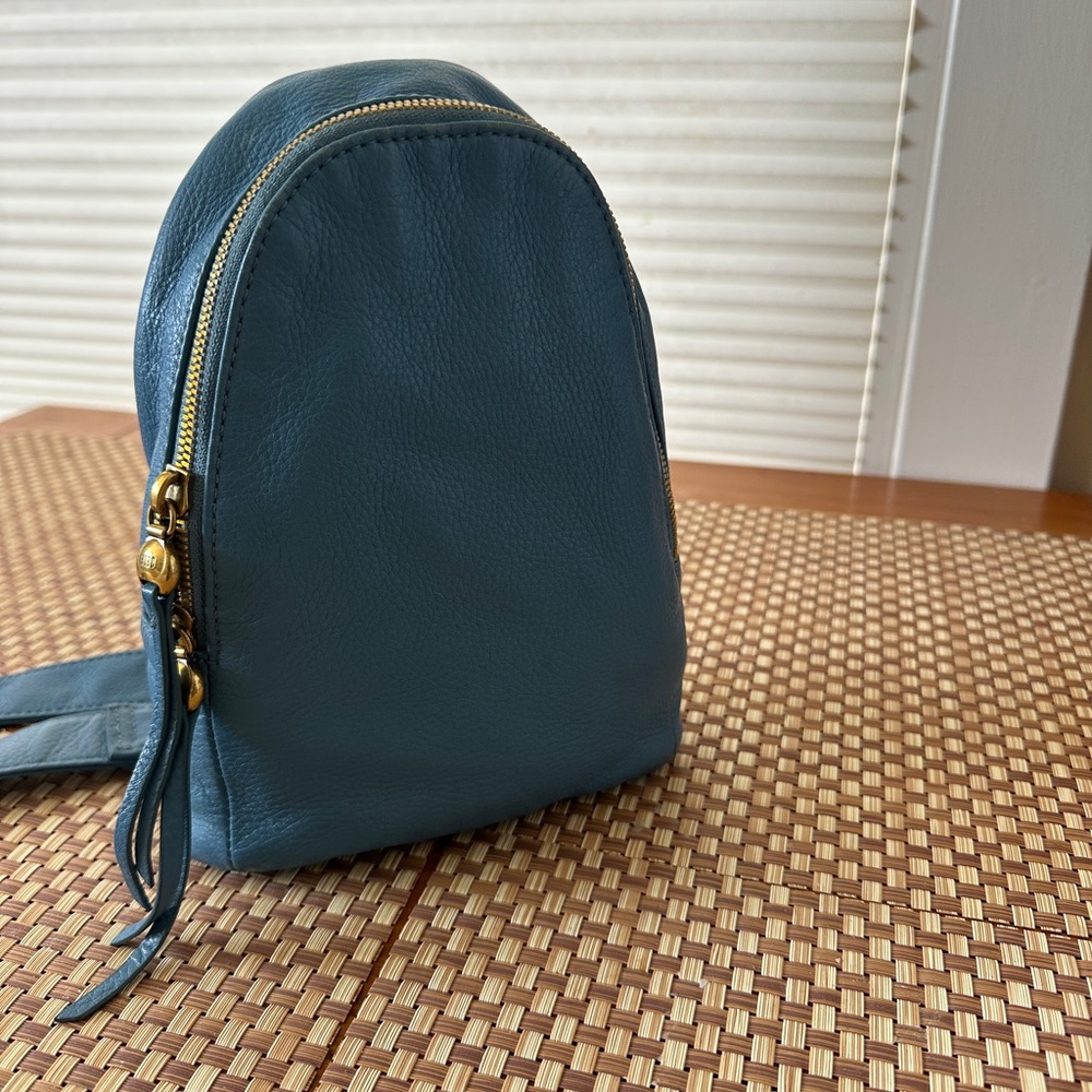 HOBO Teal Leather Crossbody Bags